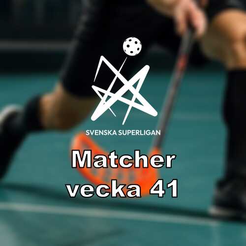 Vecka 41 i ssl herrar omgang 5 med falun mullsjo i fokus