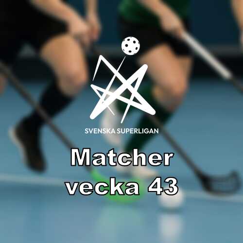 Vecka 43 i ssl damer omgang 6 med kalmarsund pixbo