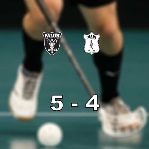 Falun tog extrapoangen mot mullsjo efter sudden