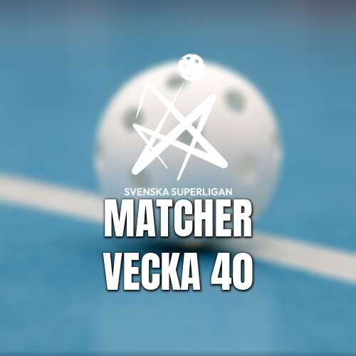 Vecka 40 i ssl herrar smalandsderby och tidiga vagskal